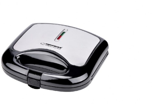 Opiekacz do kanapek Esperanza ASIAGO EKT011 (1000W; kolor czarno-srebrny) - 1003551