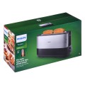 Philips Viva Collection HD2692/90 toster 1 kaw. 1030 W Czarny, Metaliczny - 1857944