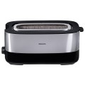 Philips Viva Collection HD2692/90 toster 1 kaw. 1030 W Czarny, Metaliczny - 1858649