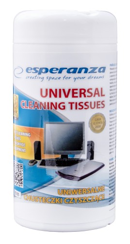Zestaw chusteczek do LCD/TFT Esperanza ES105 - 2498613
