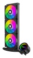 Xilence XC997 system chłodzenia komputerów Procesor Zestaw do chłodzenia płynami 12 cm Czarny 1 szt. - 2498787
