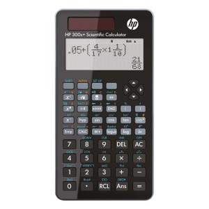 HP Kalkulator naukowy biurowy HP 300SPLUS/INT BX, 315 funkcji, 155x84x20mm, czarny