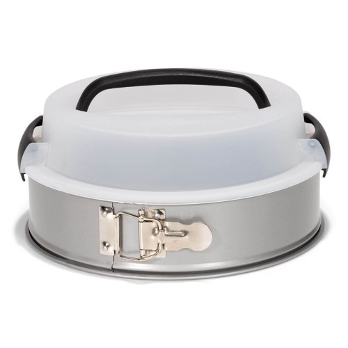 PATISSE SILVER-TOP Tortownica z pokrywką z uchwytem 24 cm - 2414806