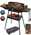 ELDOM GRILL ELEKTRYCZNY WOLNOSTOJĄCY 2W1 - 2488774
