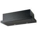 Okap podszafkowy teleskopowy AKPO WK-7 LIGHT ECO 60 CZARNY (600mm; kolor czarny) - 2291534
