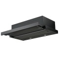 Okap podszafkowy teleskopowy AKPO WK-7 LIGHT ECO 60 CZARNY (600mm; kolor czarny) - 2291535