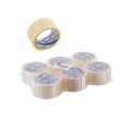 BSTech Taśma SMART Akryl Transparent 48mmx60m 6 szt w zestawie - 2498667
