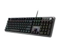 Klawiatura gamingowa czarna US/FORGE GK310 RED MSI - 2438218