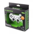 Gamepad bezprzewodowy Esperanza GLADIATOR EGG108W (PC, PS3; kolor biały) - 735967