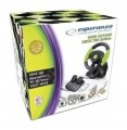Kierownica Esperanza EG104 (PC, Xbox 360; kolor czarno-zielony) - 2499848