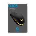 Logitech Mysz G203 Lightsync - 2500016