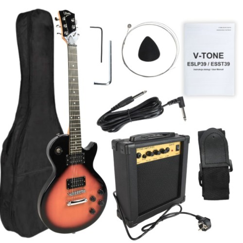 gitara elektryczna V-TONE ESLP39 SB 4/4 Les Paul - 2500043