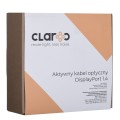 CLAROC KABEL DisplayPort 1.4 AOC, 8K, 15m, CLAROC-DP-14-15M - 1038283