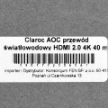 Claroc FEN-HDMI-20-40M kabel HDMI optyczny AOC 2.0, 4K, 40 m - 1495787