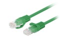 PATCHCORD KAT.6 UTP 2M ZIELONY FLUKE PASSED LANBERG 10-PACK - 2500401