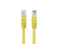 PATCHCORD KAT.6 UTP 1.5M ŻÓŁTY FLUKE PASSED LANBERG 10-PACK - 2500414