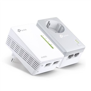 TP-Link TL-WPA4226 KIT Karta sieciowa do PowerLine 600 Mbit/s Przewodowa sieć LAN Wi-Fi Biały 2 szt.