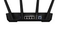 ASUS TUF Gaming AX3000 V2 router bezprzewodowy Gigabit Ethernet Dual-band (2.4 GHz/5 GHz) Czarny, Pomarańczowy - 2500480
