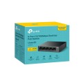 TP-Link LiteWave LS105P Nie zarządzany Fast Ethernet (10/100) Obsługa PoE Czarny - 2133188