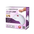 ESPERANZA LAMPA UV LED DO PAZNOKCI AGATE 36W EBN010 - 2500639