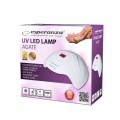 ESPERANZA LAMPA UV LED DO PAZNOKCI AGATE 36W EBN010 - 2500643