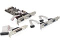 Delock Karta PCI Express 4 x szeregowy, 1x - 2500614