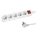 ESPERANZA LISTWA ZASILAJĄCA 5 GN. WYŁĄCZNIK 3M BIAŁA ELK215W - 2228274