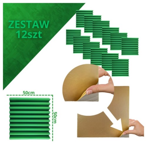 DNA AM4 GN panel akustyczny zestaw 12 szt. zielony - 2501121