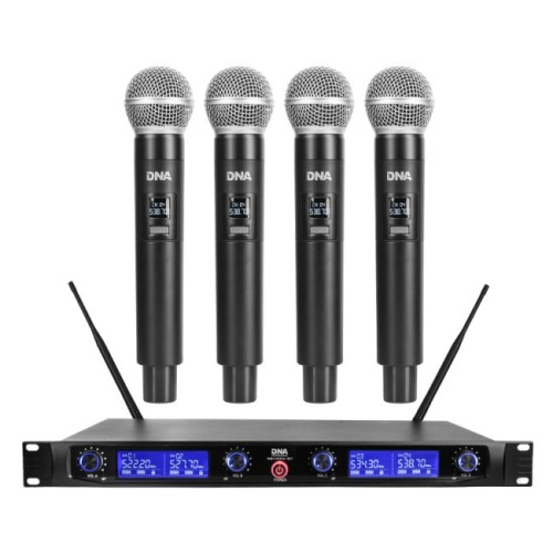 DNA WM4 VOCAL SET mikrofon bezprzewodowy 4x nadajn - 2501167