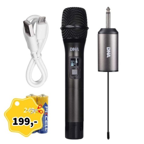 Mikrofon dynamiczny bezprzewodowy DNA FU VOCAL SET - 2501178