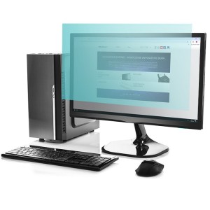 Filtr światła niebieskiego Qoltec 23" | 16:9 | Ochrona wzroku | Anti Glare | Matowy | na monitor