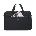 Rivacase 8037 39,6 cm (15.6") Obudowa na messenger Czarny - 2501506