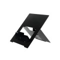Riser Flexibel Laptopständer – verstellbar – schwarz – Schwarz – 25,4 cm (10 Zoll) – 55,9 cm (22 Zoll) – Aluminium – 5 kg – 135 – 220 mm - 2446502