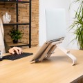 Podstawka do laptopów i tabletów R-Go 10-22 Max.5KG biała - 2461221