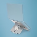 Podstawa R-Go Tools R-Go Laptopständer 10"-22" Max.5KG Riser verstellbar sidabrinis - 2461241