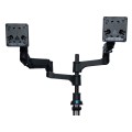 Uchwyt do monitorów R-Go Tools R-Go Monitorarm 0"-32" 2TFT Max.9KG Caparo 4 Gasfeder sidabrinis - 2461333