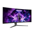 AOC AGON PRO AG346UCD monitor komputerowy 86,4 cm (34") 3440 x 1440 px Wide Quad HD QD-OLED Czarny, Szary - 2430026