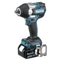Klucz udarowy MAKITA DTW700RTJ akumulatorowy wkrętak 1/2" 2x LXT 18V 5,0Ah Czarny, Niebieski - 2501872