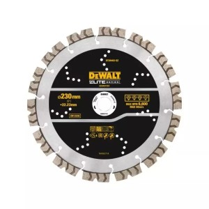 DeWALT DT20462-QZ Ostrze diamentowe 23 cm Ostrze diamentowe do krawędzi segmentowej