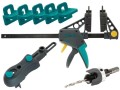 wolfcraft GmbH 6988000 klamra Zacisk stolarski Szary, Turkusowy - 2503097