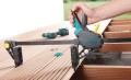 wolfcraft GmbH 6988000 klamra Zacisk stolarski Szary, Turkusowy - 2156024