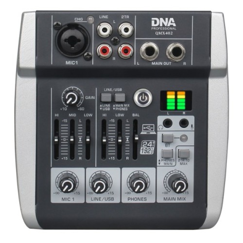 Analogowy mikser dźwięku DNA QMX402 3 kanały - 2502568