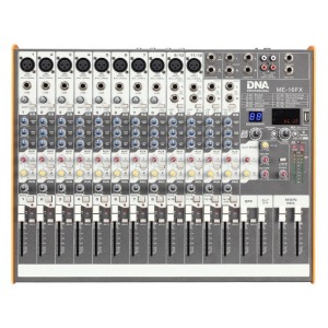 Mikser audio DNA ME-16FX, 16 kanałów, USB, Bluetooth