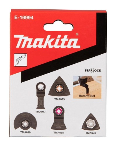 Makita MT zestaw do renowacji 5 sztuk TMA047/49/65/73/78 - 2502623