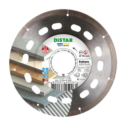 DISTAR TARCZA DIAMENTOWA ESTHETE 115 x 1,1 x 8 x 22,23mm - 2502903