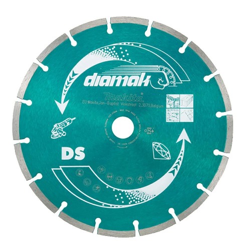 Makita tarcza diamentowa 230x22,23mm SEGMENT (SUCHA) /10szt. beton, cegła, marmur - 2502904