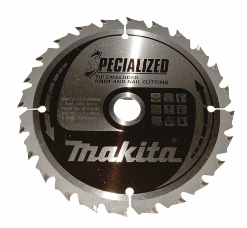 Makita piła tarczowa 165x20x24z Specialized drewno z gwoźd. - 2502911