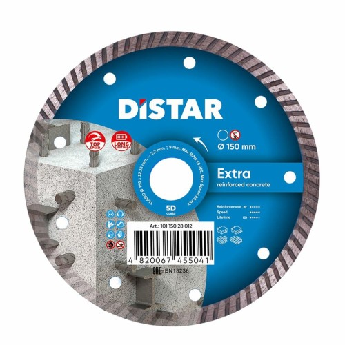 DISTAR TARCZA DIAMENTOWA EXTRA 150 x 2,2 x 22,23mm TURBO - 2502912