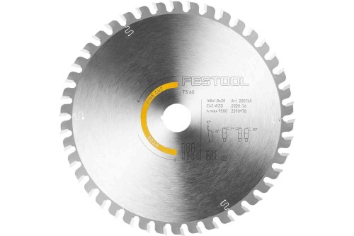 Piła tarczowa HW 168x1,8x20 WD42 do drewna WOOD FINE CUT - 2502926
