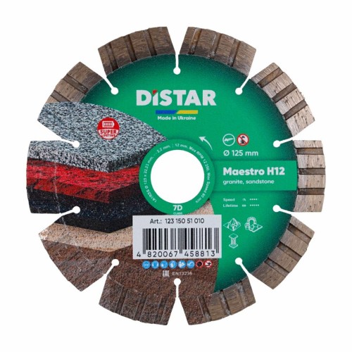 DISTAR Tarcza diamentowa MAESTRO H12 125 x 2,2/1,3 x 22,23mm - 2502939